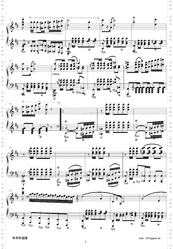 波兰军队舞曲-Op.40No.1-肖邦