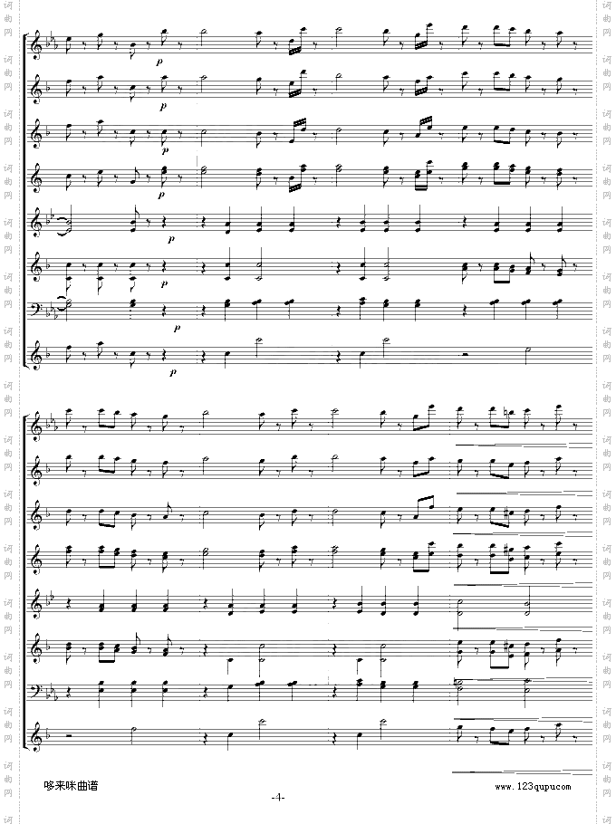 拉德斯基进行曲-总谱-约翰·斯特劳斯