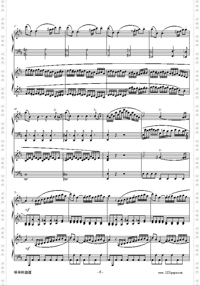 D大调双钢琴奏鸣曲K448第一乐章-莫扎特