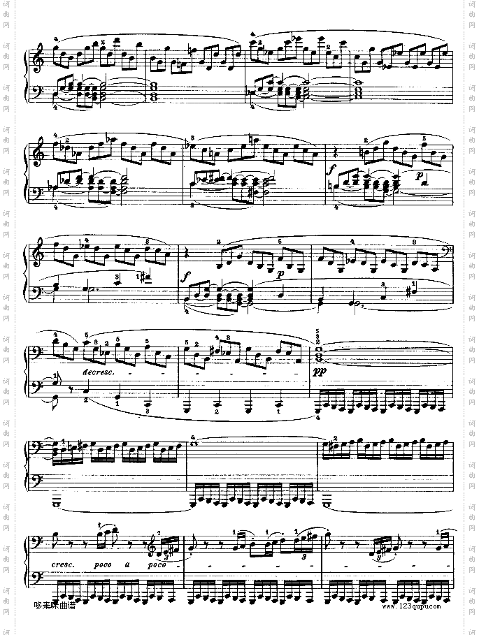 第二十一钢琴奏鸣曲-Op.53-贝多芬