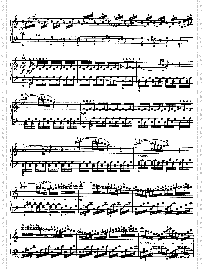 第二十一钢琴奏鸣曲-Op.53-贝多芬