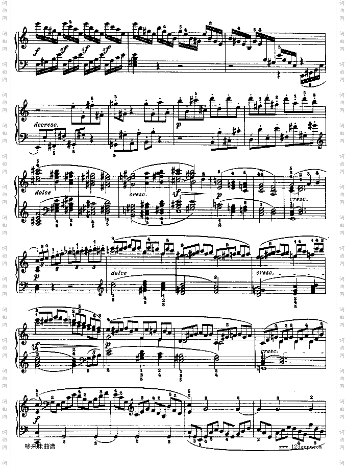 第二十一钢琴奏鸣曲-Op.53-贝多芬