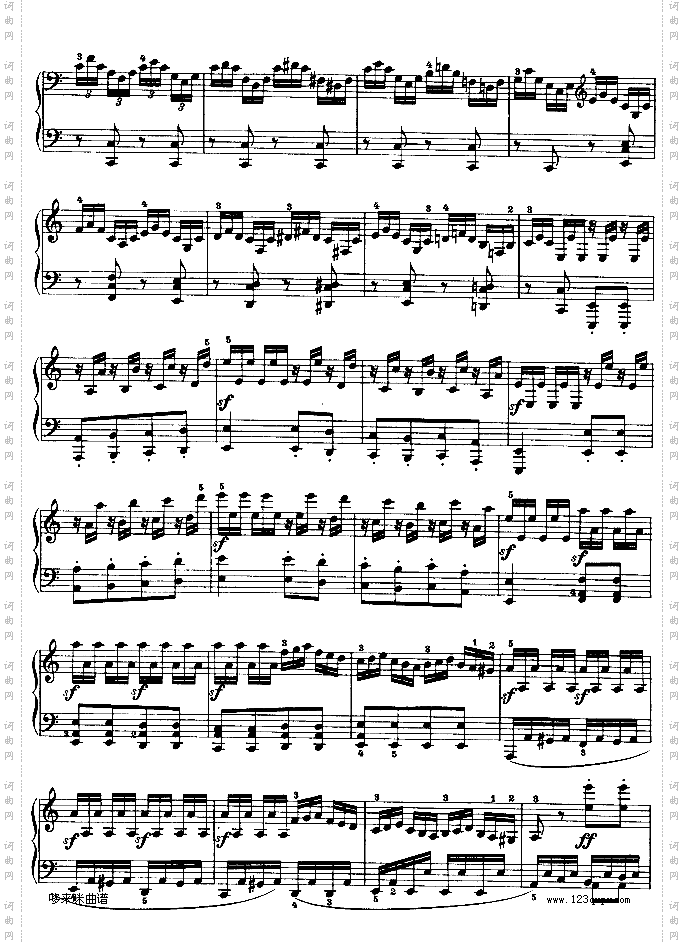 第二十一钢琴奏鸣曲-Op.53-贝多芬