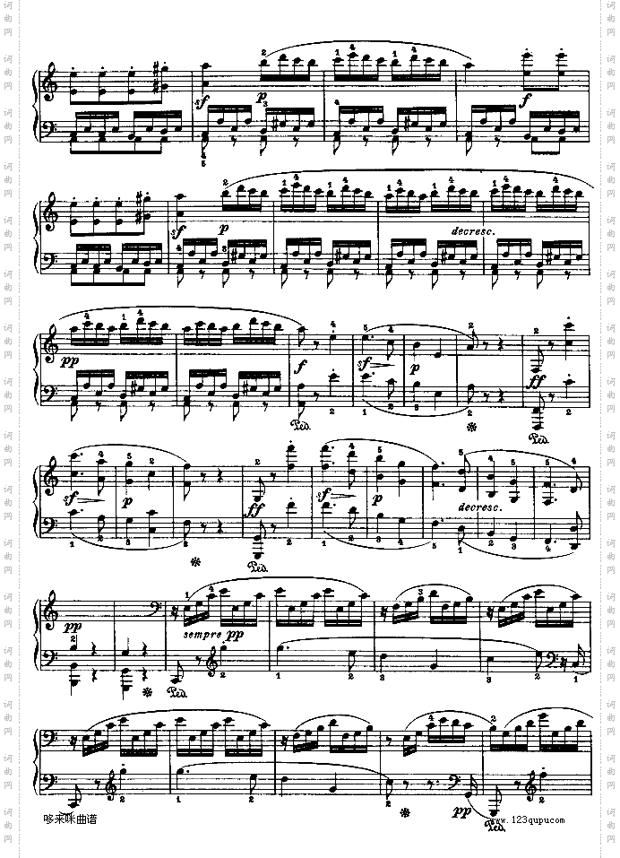 第二十一钢琴奏鸣曲-Op.53-贝多芬