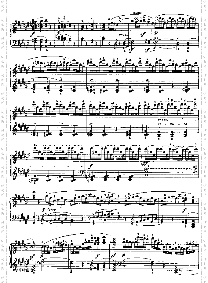 第二十四钢琴奏鸣曲-Op.78-贝多芬