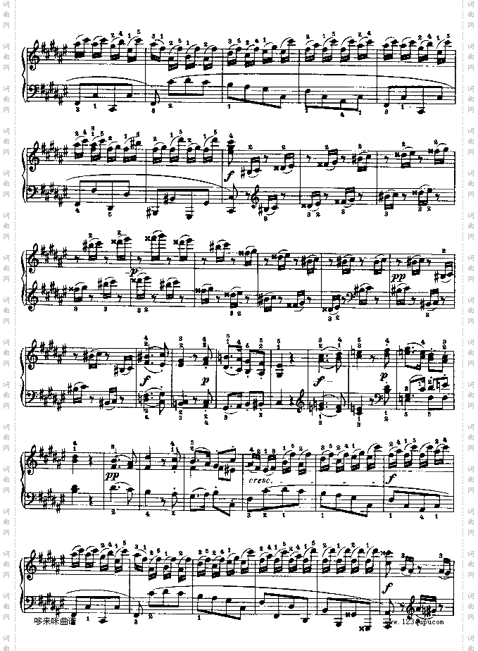 第二十四钢琴奏鸣曲-Op.78-贝多芬