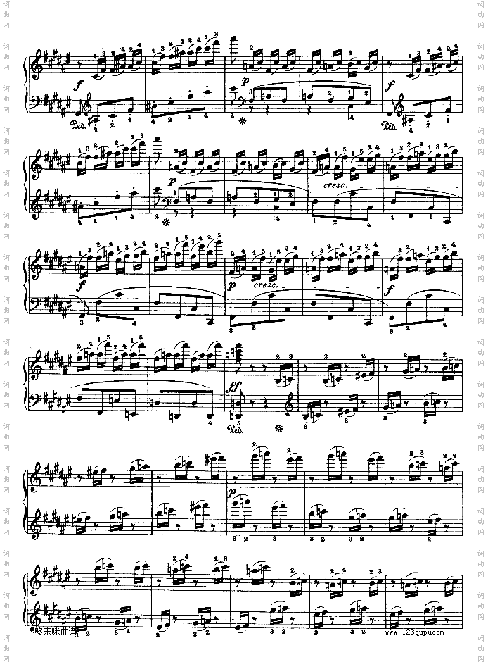 第二十四钢琴奏鸣曲-Op.78-贝多芬