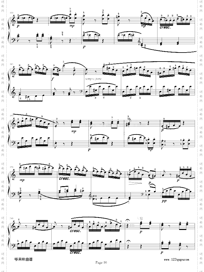 莫扎特C大调奏鸣曲K.545-完整版-莫扎特