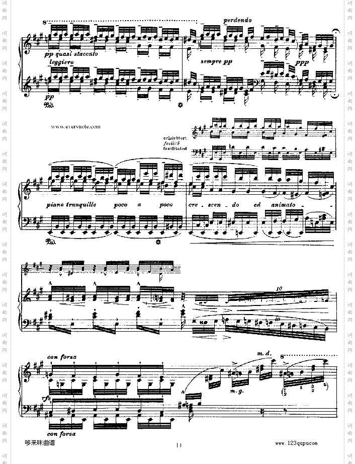 钟声大幻想曲-李斯特