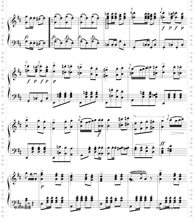 军队进行曲-DoReMi版-舒伯特