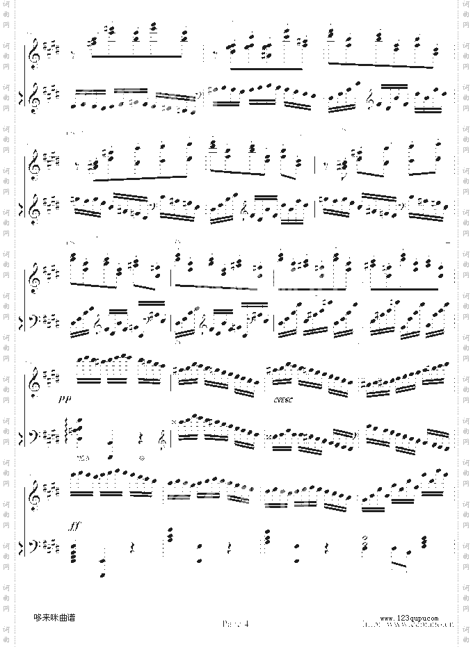 练习曲NO.1-莫什科夫斯基