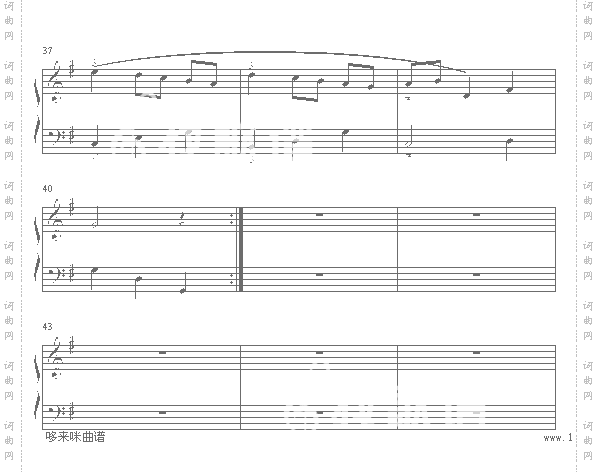 小步舞曲-No.3-巴赫