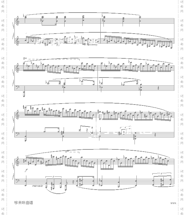 肖邦练习曲第２３首-冬风-肖邦