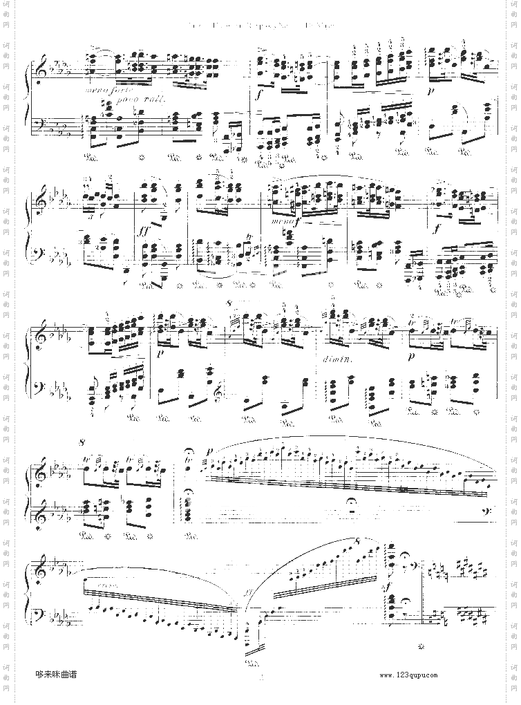 匈牙利狂想曲第六号-李斯特