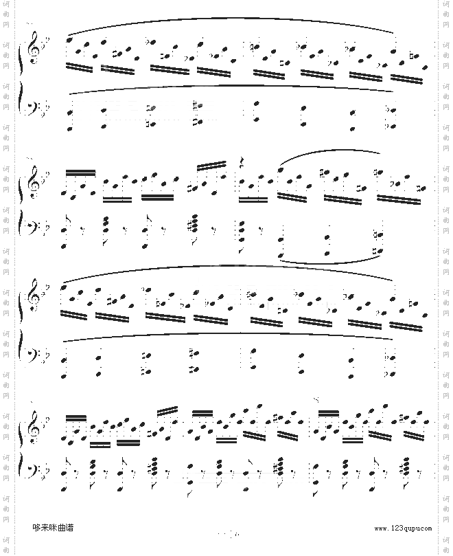 练习曲NO.14-车尔尼
