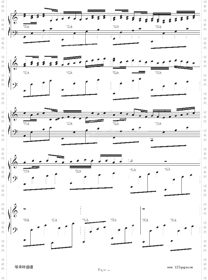 卡农-情感100%-帕赫贝尔-Pachelbel