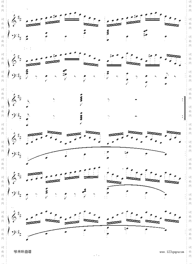 练习曲-Op.740No.3-车尔尼