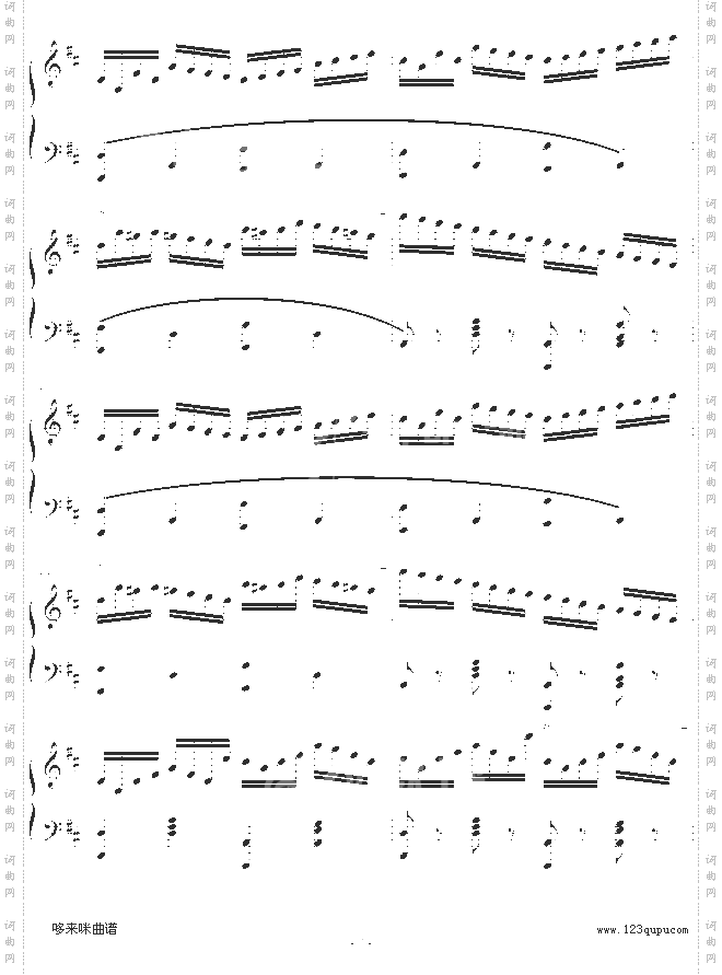 练习曲-Op.740No.3-车尔尼