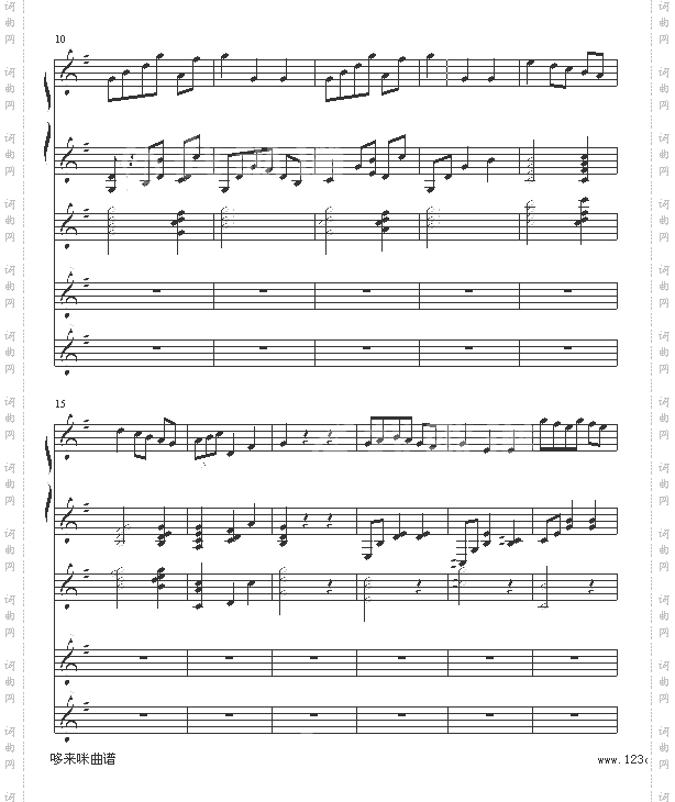 G大调小步舞曲-巴赫