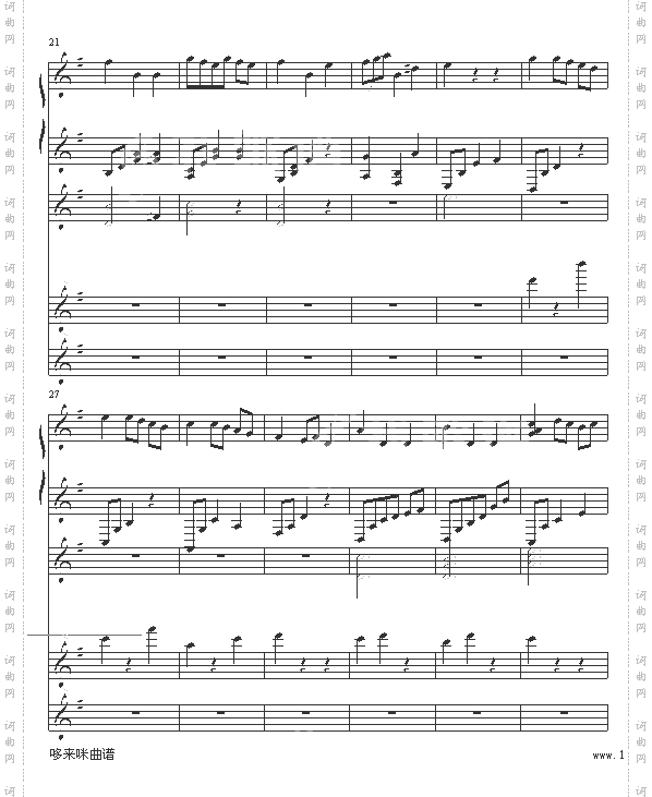 G大调小步舞曲-巴赫