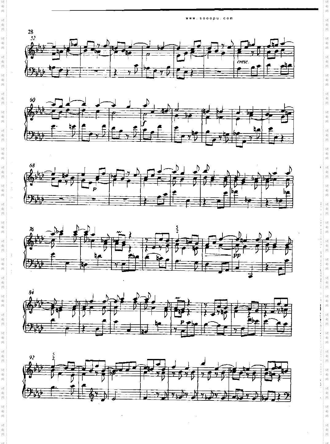 赋格曲键盘类钢琴