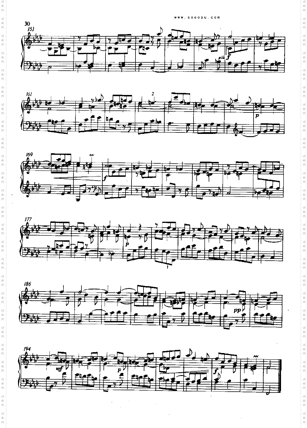 赋格曲键盘类钢琴