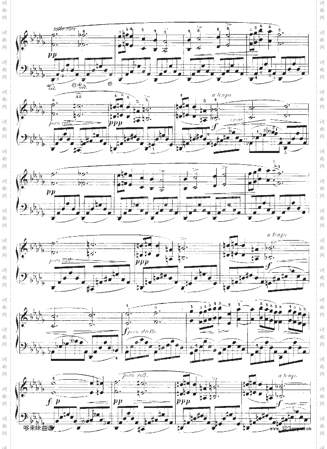 夜曲No.1-Op.9-1-肖邦