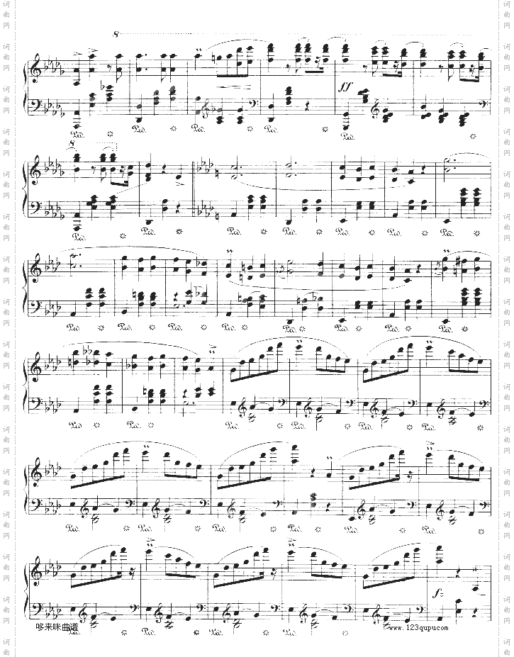 钢琴圆舞曲34-1-肖邦