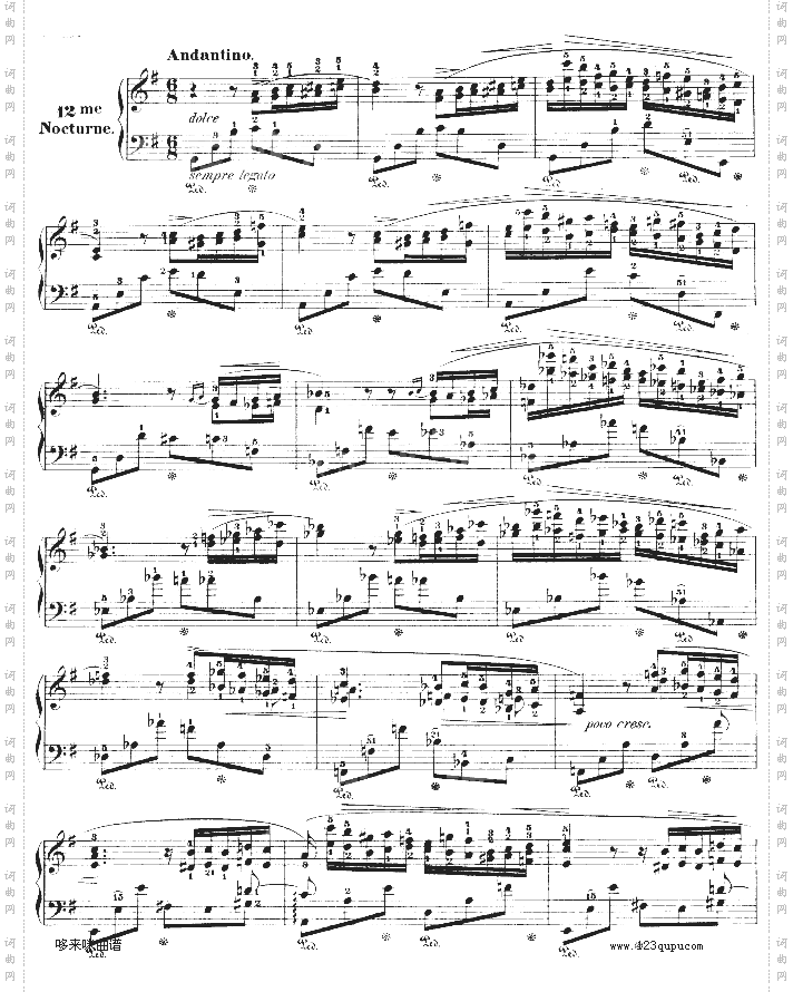 G大调夜曲作品37号NO.2-肖邦