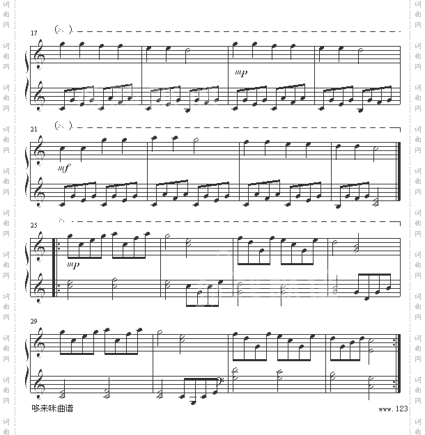 小星星-世界名曲