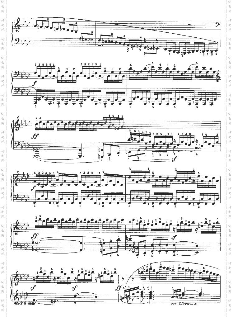 热情奏鸣曲-作品57号第二十三钢琴奏鸣曲-贝多芬
