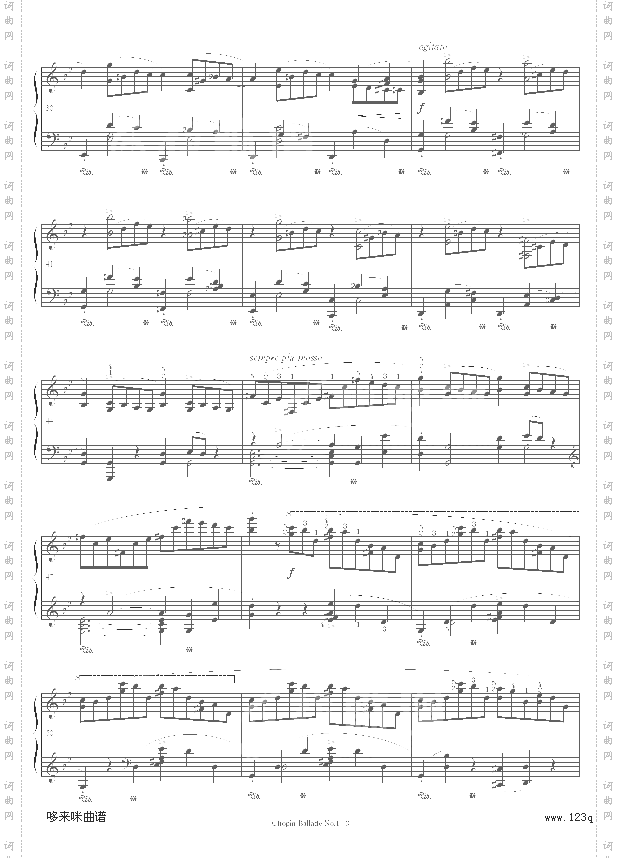 第一叙事曲-BalladeNo.1-肖邦