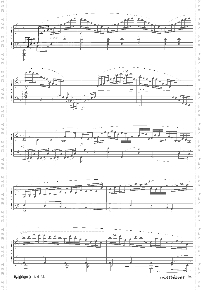 第八练习曲-EtudeOp.10-8-肖邦