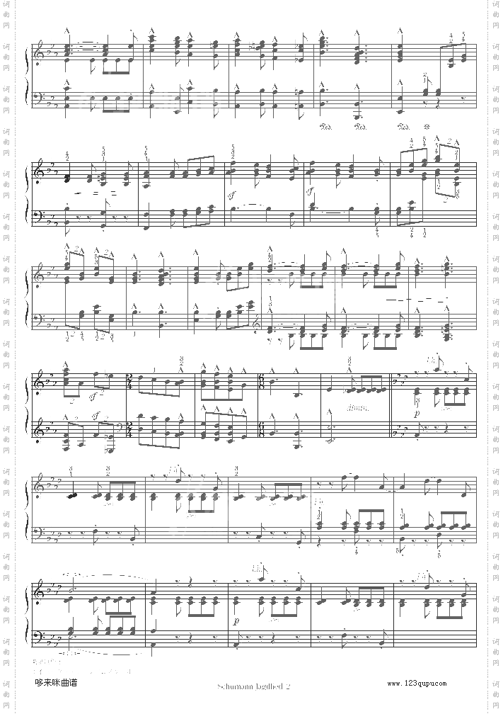 Waldscenenop.82-舒曼