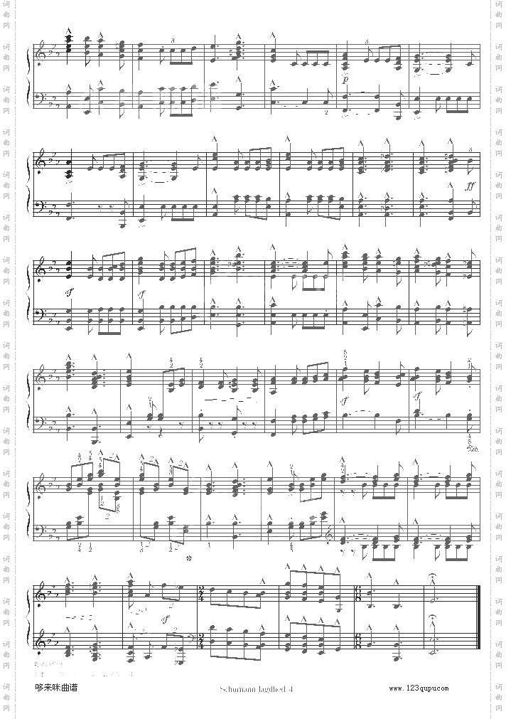 Waldscenenop.82-舒曼