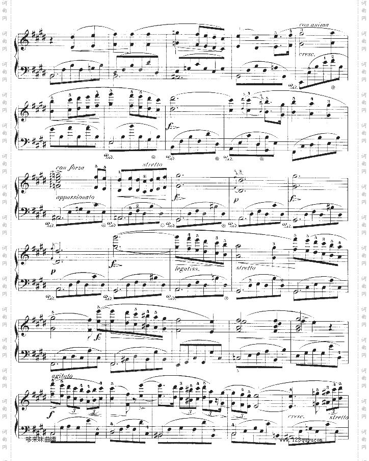 钢琴第一协奏曲op.11-1-肖邦