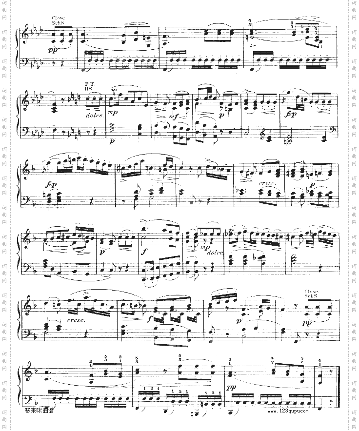 钢琴奏鸣曲kv330-莫扎特