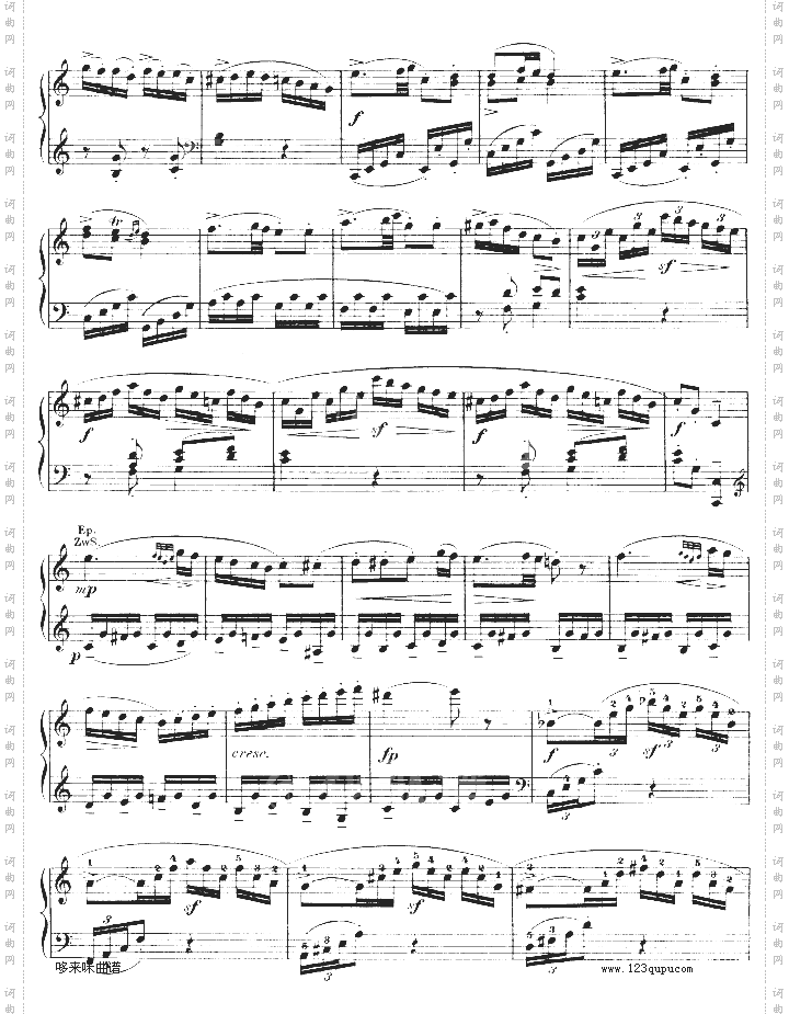 钢琴奏鸣曲kv330-莫扎特