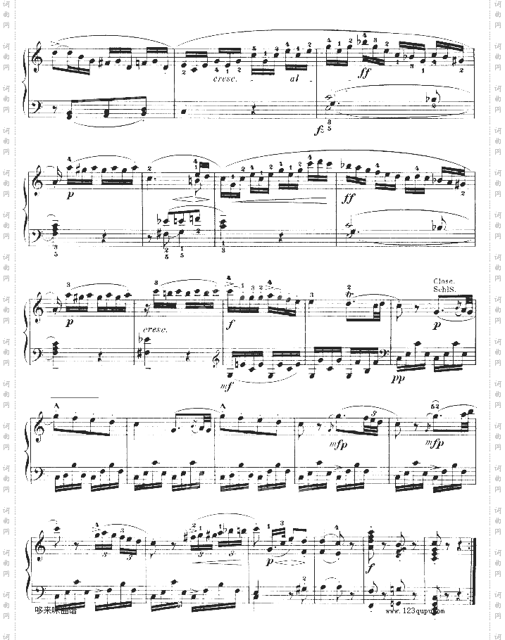 钢琴奏鸣曲kv330-莫扎特