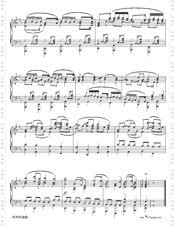 D大调卡农-CannonD-帕赫贝尔-Pachelbel