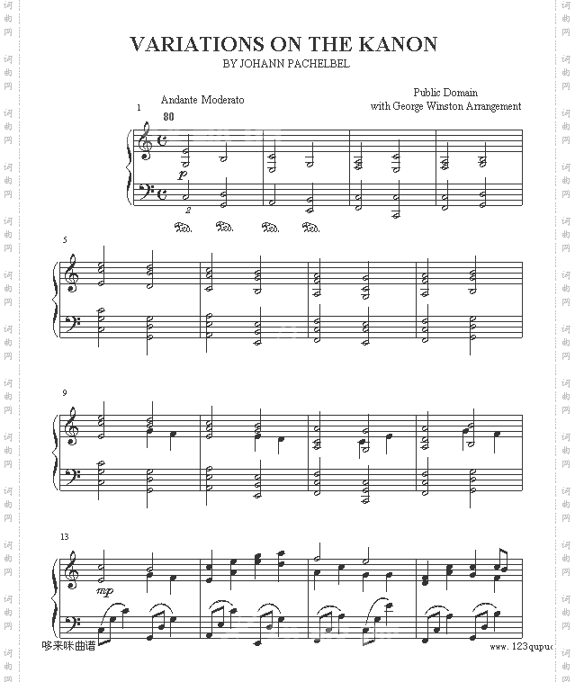 KanonbyPachelbel-帕赫贝尔-Pachelbel