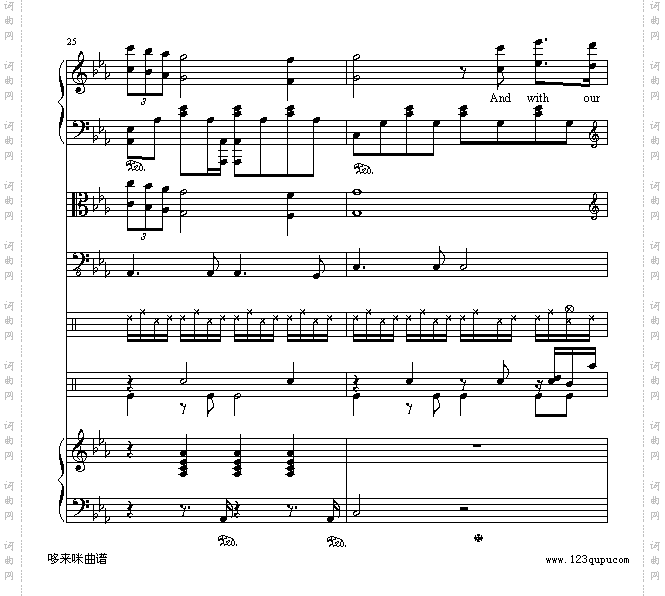 罗密欧与茱丽叶-总谱-克莱德曼