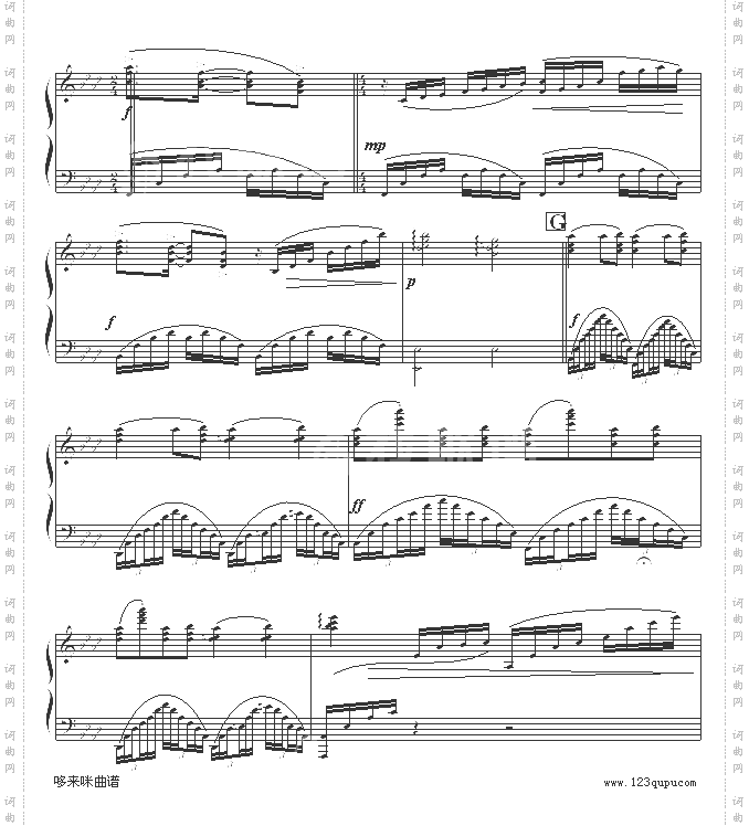 奔放的旋律-克莱德曼