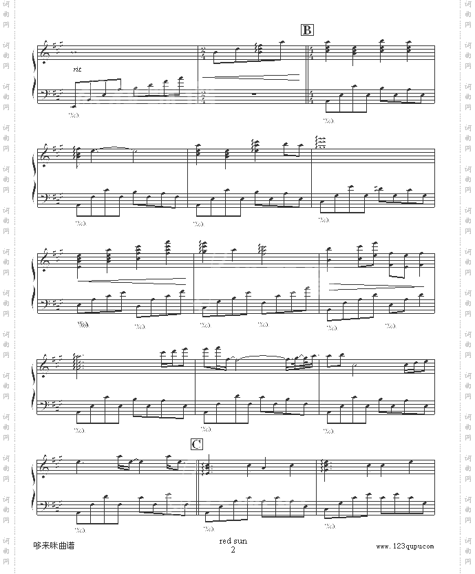 太阳最红，毛主席最亲-克莱德曼