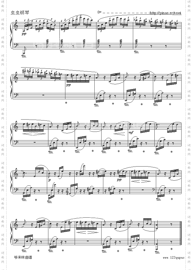 致爱丽丝-ForElise-贝多芬