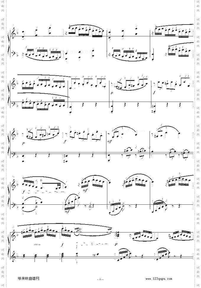 莫扎特F大调钢琴奏鸣曲K280-莫扎特