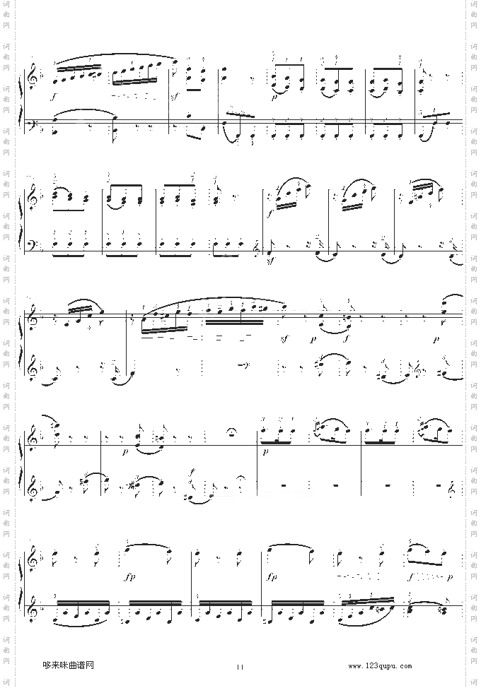 莫扎特F大调钢琴奏鸣曲K280-莫扎特