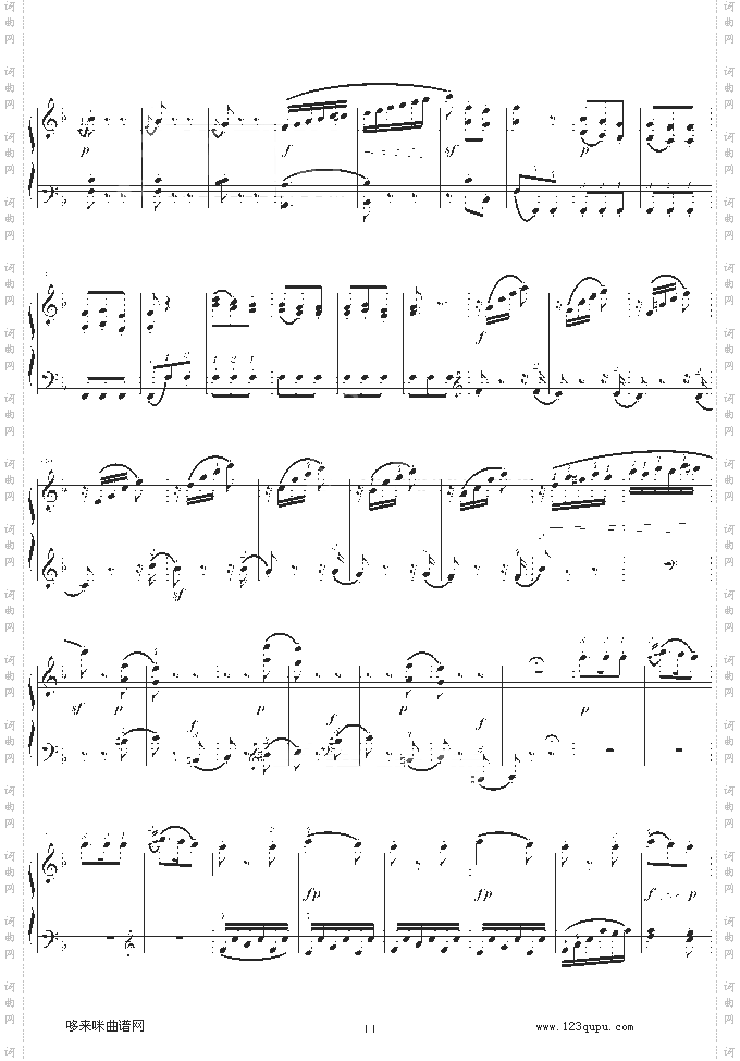 莫扎特F大调钢琴奏鸣曲K280-莫扎特