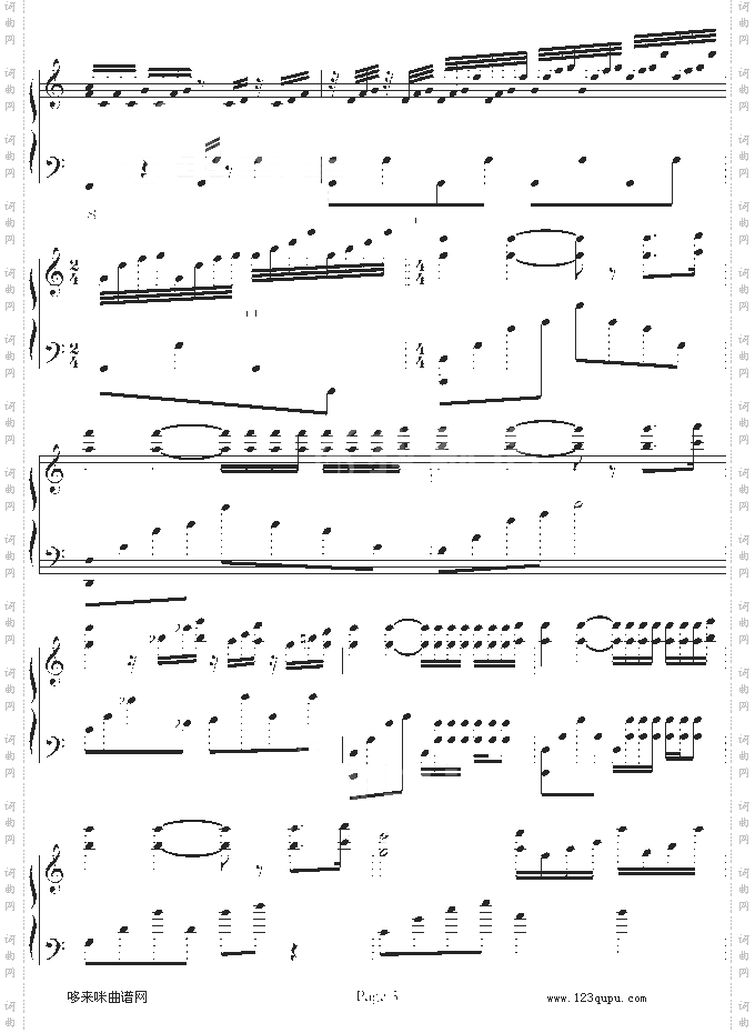 水边的阿狄丽娜-钢琴版-克莱德曼