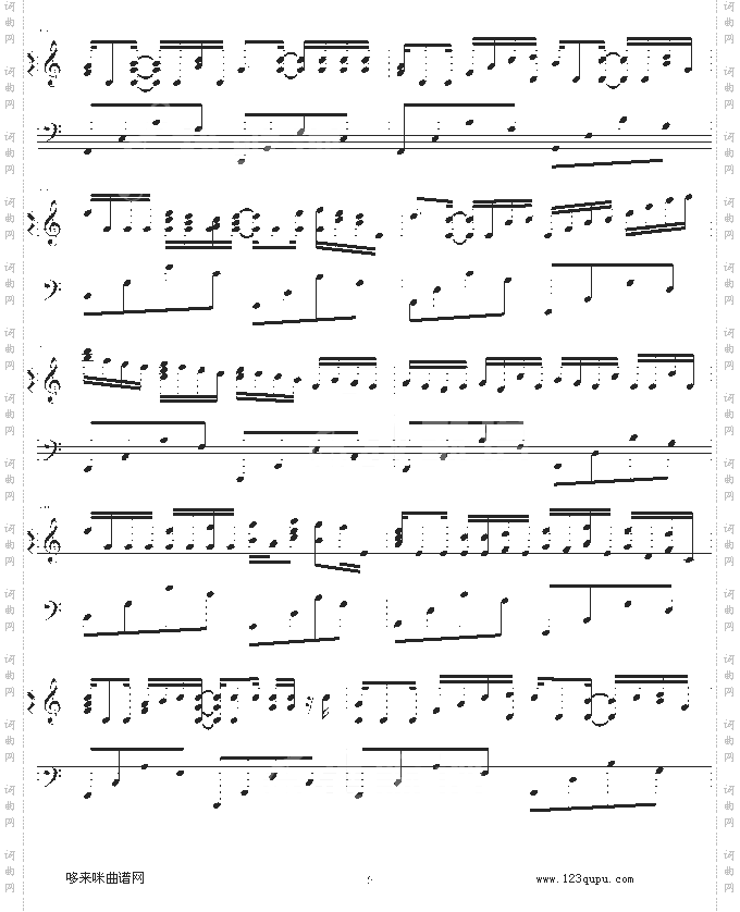 卡农-简单和弦版-帕赫贝尔-Pachelbel